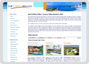 Bali Holidays Villas